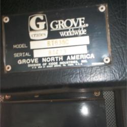 GROVE RT635C (Rough Terrain Crane)